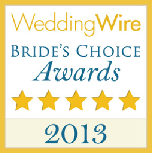 WeddingWire Bride's Choice Award 2013