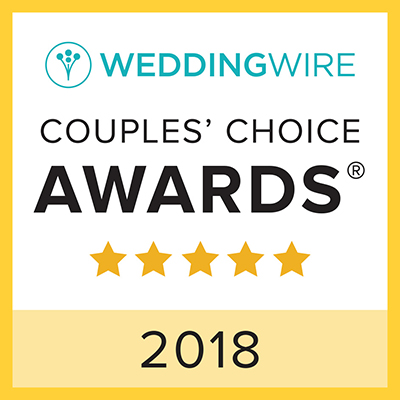 WeddingWire Couples Choice Award 2018
