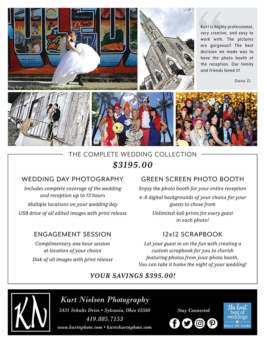 Toledo Wedding cost