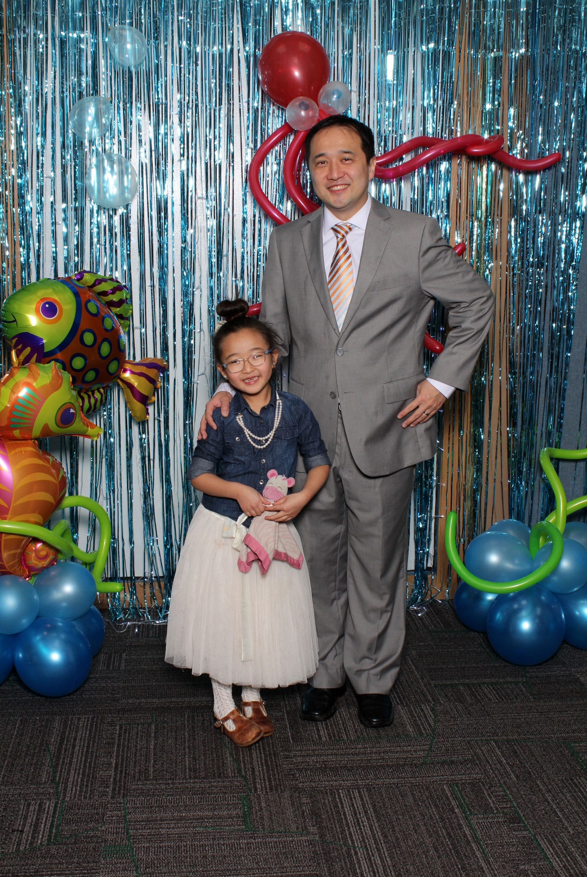daddy daughter dance photo booth