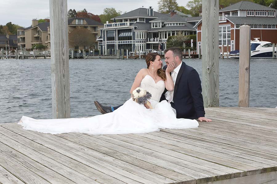 Destination Wedding photography in Charlevoix, Michigan