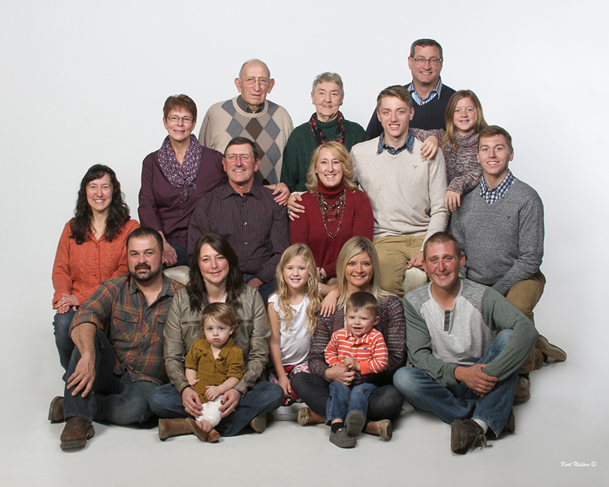 large family portrait studio