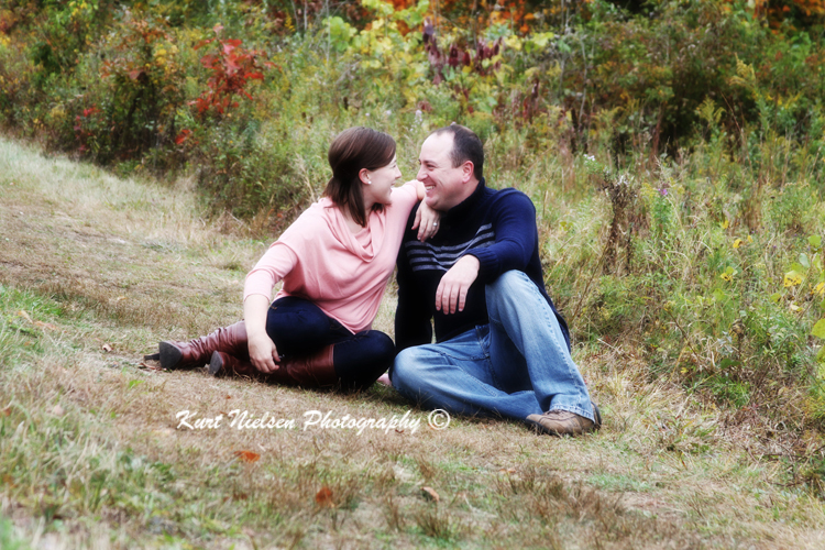 Fall Engagement Photos in Toledo