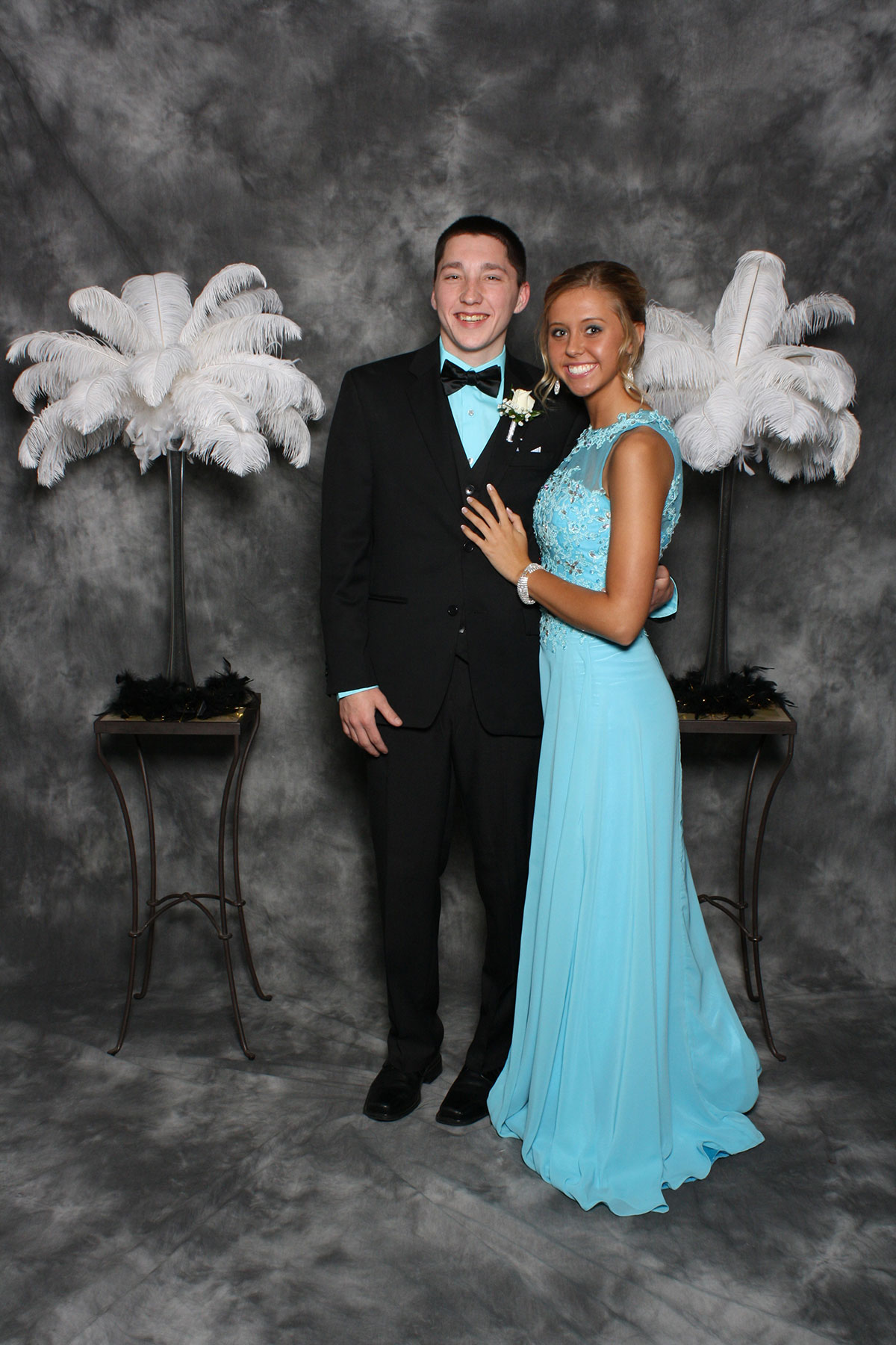 Formal Prom photos that are instantly printed