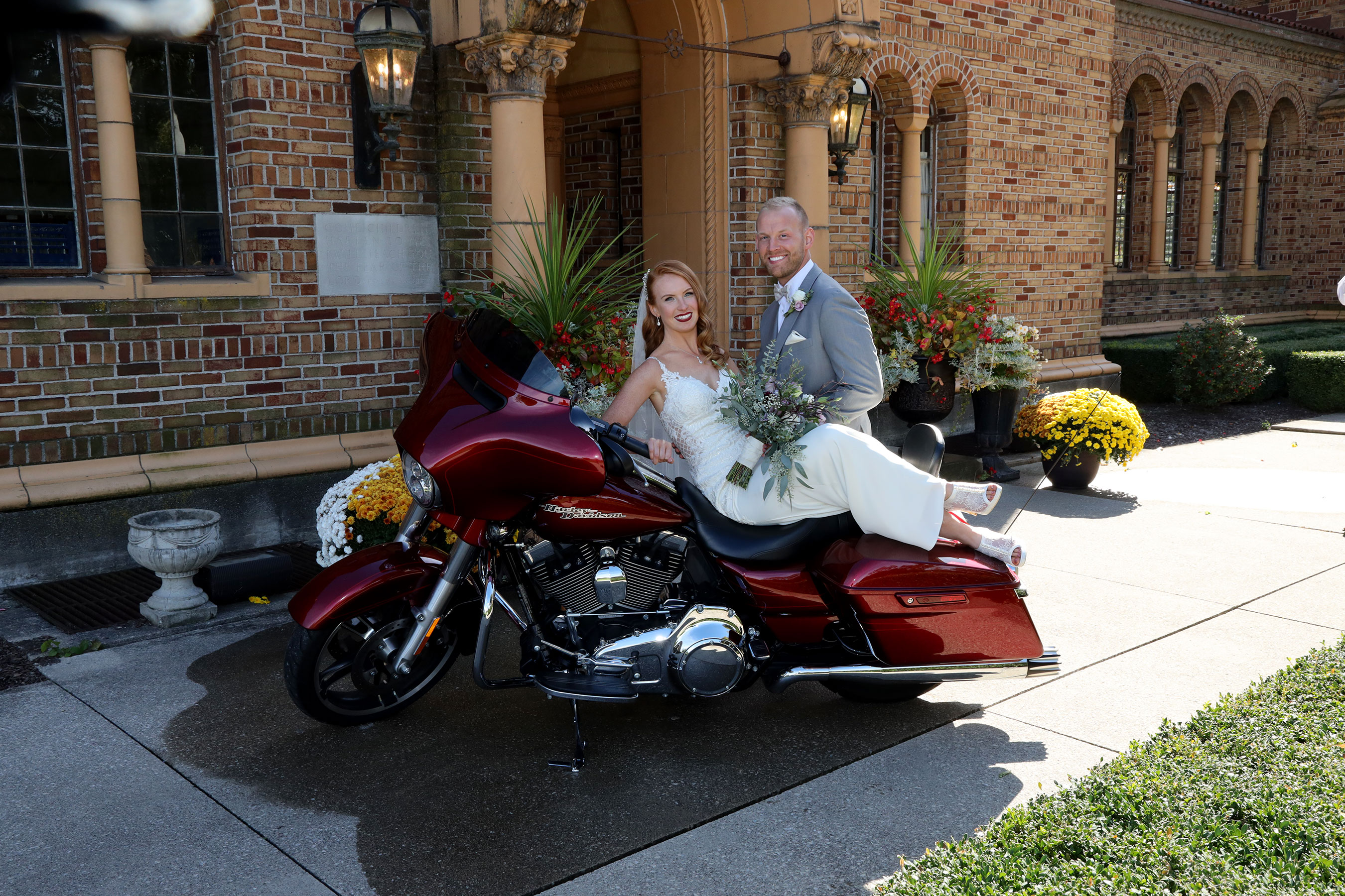 Toledo Wedding Photographer that photographs at Nazareth Hall in Grand Rapids Ohio