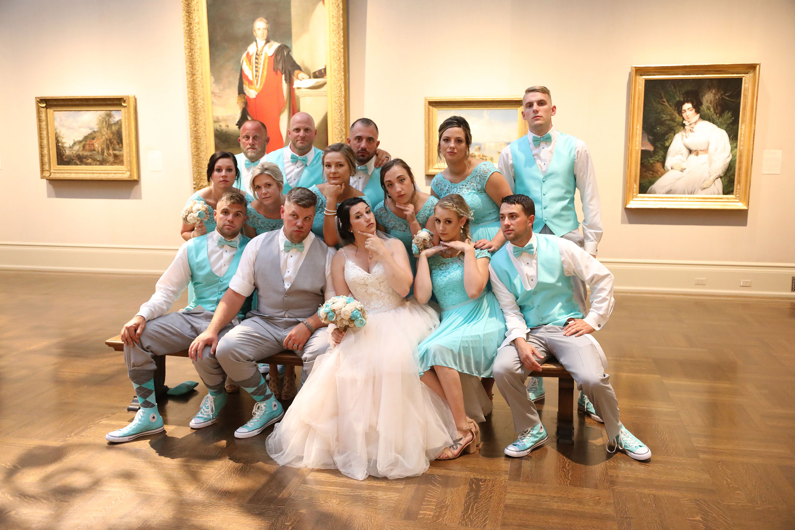 Toledo Wedding Photographer that photographs at the Toledo Museum of Art