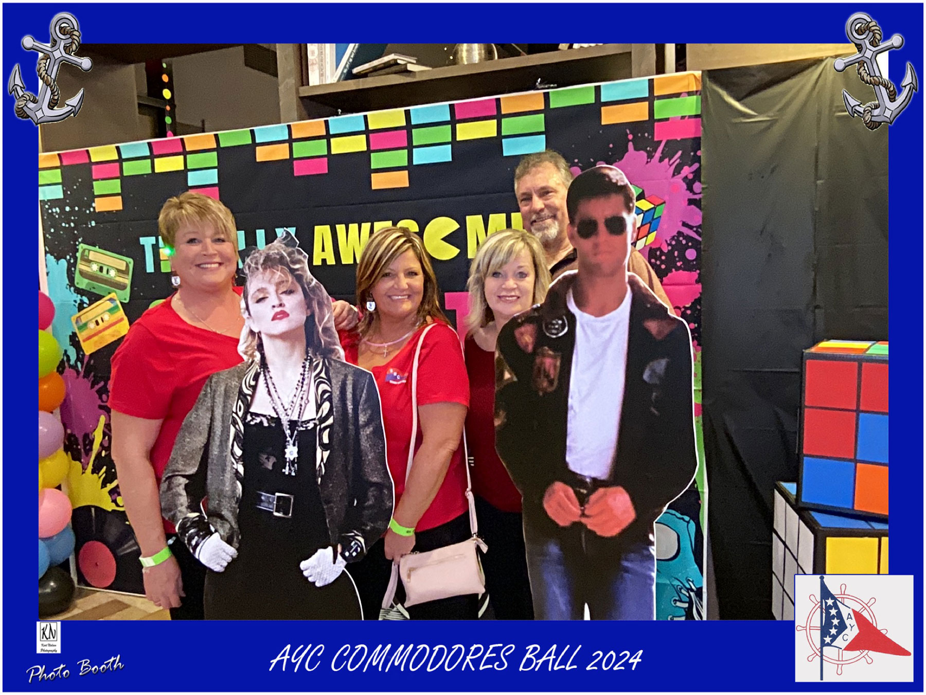 KixCon photo booth photo at Franklin Park Mall